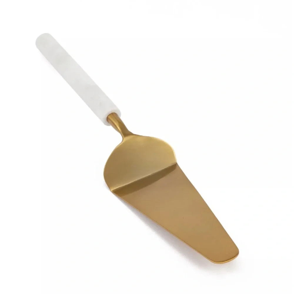 Dining & Entertaining / All Serveware THIRSTYSTONE Gold Pie Server with Handle